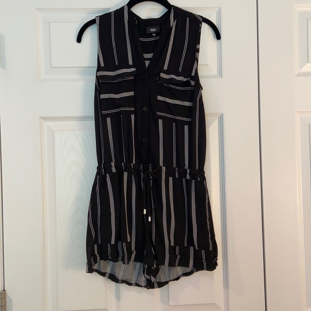 Mossimo Striped Romper Size XS